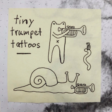 Tiny Trumpet Tattoos