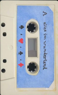 alice in wonderland cassette